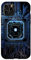 Coque pour iPhone 11 Pro Carte mère circuit microchip fond noir informatique