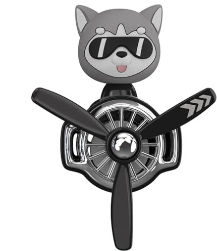 Car Air Freshener, Cute Car Aromatherapy, Dog Pilot Air Freshener, Car Air Purifier, Fragrant Tablets, Car Perfume Air Freshener, Aromatherapy