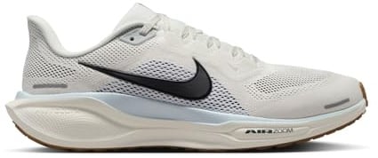 Nike Pegasus 41 Straßenlaufschuh für Herren Laufschuh, Sail/Anthracite-Blue Tint-Wolf Grey, 42 EU