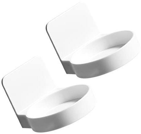 Mobestech 2stücke Toiletten-Organizer Wandregal Zur Aufbewahrung Von Kleinigkeiten Badezimmer-kleinigkeitenregal Gewürz-kleberegal Für Küche Nagelfreies Shampoo-Regal