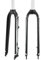 AADDFDD Forcella Rigida per Mountain Bike 26/27,5/29'' Forcella Rigida MTB 1-1/8'' Forcella per Freno a Disco Senza Filettatura Forcella Rigida per Bicicletta in Lega di Alluminio Ultraleg