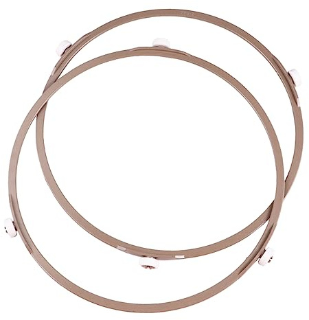 Sosoport 2stücke Mikrowellen Drehring Robuster Plastikringsupport Für Mikrowellen-glasteller Hochtemperaturbeständig Und Stoßfest Mikrowellenzubehör Für Gleichmäßiges Drehen
