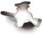 Birkmann Ausstechform Hexe Edelstahl, 7,5 cm