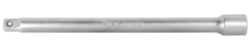 SW-Stahl 05905L Verlängerung 250 mm - 1/2 Zoll Steckschlüssel-Adapter | Aus robustem Chrom-Vanadium-Stahl gefertigt, matt verchromte Oberfläche, Premium-Qualität für 12,5 mm Antriebsvierkant