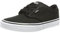 Vans Atwood, Sneaker Unisex - Bambini e ragazzi, Canvas Black White, 38 EU