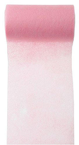 Servietten-/Tischband Vlies, rosa, 10 m - Elegantes Tischband in Rosa aus Vlies zur Dekoration