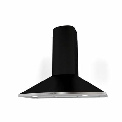 Mepamsa Tender H 90 V2 - Campana aspirante de fundición, decorativa, de pared, color negro