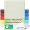 etérea Jersey Spannbettlaken 140x200-160x200 cm Natur für 15-25 cm Steghöhe 100% Microfaser - Oekotex Bettbezug Matratzen Bezug - Bettlaken 140x200cm - 160x200cm Creme