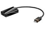 eSTUFF ES2800 Micro-USB SlimPort auf HDMI Adapter, 15cm Kabel, Schwarz, NEU, OVP