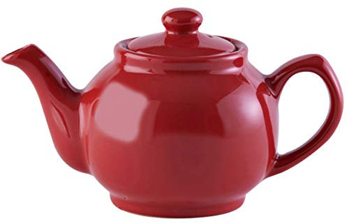 Classic Price and Kensington Brights Ceramic Red 2 Cup Teapot (Branded Item)