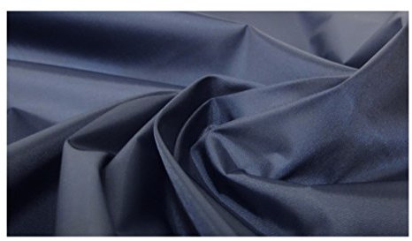 Fabrics-City DUNKELBLAU EDEL NYLON TAFT STOFF BESCHICHTET WASSERDICHT STOFFE, 3568