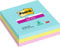 Post-it Super Sticky Large Notes, Cosmic Collection, Lined, 101 mm x 101 mm, 90 Sheets/Pad, 3 Pads - Self-Stick Notes for Note Taking, to Do Lists & Reminders
