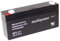 Multipower Bleiakku MP3.3-6 6,0Volt 3,3Ah mit 4,8mm Steckanschlüssen
