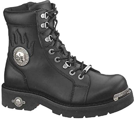 Harley-Davidson Uomo Diversion Pelle Black Stivali 43 EU