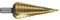 RUKO Stufenbohrer HSS-TiN spiralgenutet mit Kreuzanschliff Ø 4-30 mm - 101052T