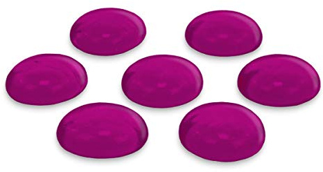 GLOREX Glasnuggets 200 g, 20 mm, Glas, Lila, 4.5 x 6 x 12 cm, 1 Einheiten