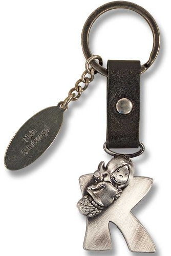 Depesche Guardian Angel Key Ring with Letter K