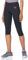 Ultrasport Damen 3/4 Fitnesshose Capri, schwarz (Black/pink), L
