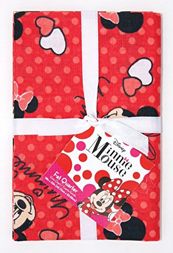 Disney Minnie Mouse Fat Quarter (18 x 21) by