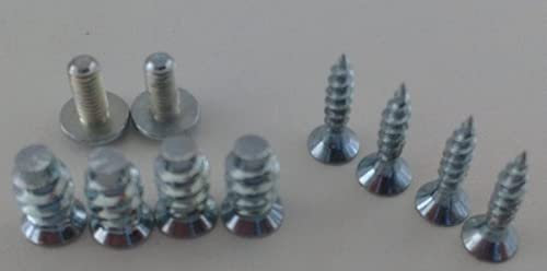 Juego de 5 Juego de tornillos cajón y carril telescópico para cajón, guía de bolas 27 x 10 O. 17 x 10 mm – Longitud 150, 182, 214, 246, 278, 310, 342, 430, 438, 406, 502 mm, etc.