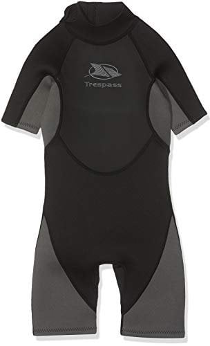 Trespass Boys Wetsuit Neoprene Swimming 3mm Short Length Claybourne