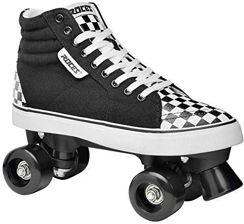 Roces Unisex Jugend Ollie Rollschuhe, Check Black-White, 42