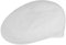 Kangol Tropic Ventair Flatcap 504 Schiebermütze Schirmmütze Herrencap Damencap Sommercap Pepe (M (56-57 cm) - weiß)