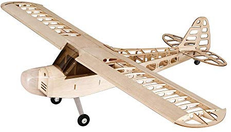 Goolsky S0801 Balsa Bois RC Avion 1.2 M Piper Cub J-3 Télécommande Avion KIT Version DIY Modèle Volant