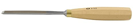 DICTUM® Bildhauereisen, Flacheisen, beidseitiger Anschliff 1/13 mm