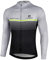 LAMEDA Radtrikot Herren Damen Langarm Herbst Winter Fahrradtrikot MTB Jersey Atmungsaktive Schnell Trocknen Funktionsshirt Fahrradbekleitung für Radsport Rennrad Sport Grau&Silber XL
