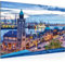 Runa Art Bild Hamburg Modern Wandbilder Wohnzimmer Schlafzimmer 1 Teilig - Made In Germany - Stadt Hafen Blau Flur 603015a
