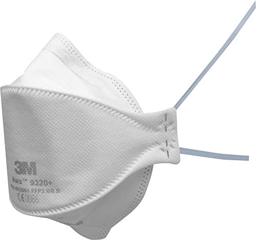 3M™ Aura™ Respiratore antiparticolato, FFP2, senza valvola, 9320+, 20 maschere per confezione