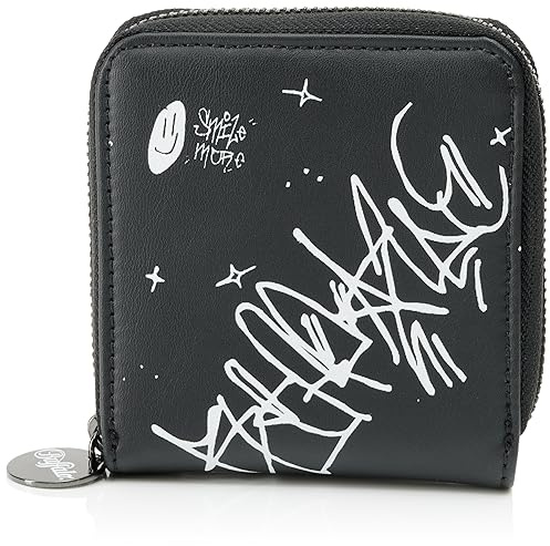 Buffalo Damen Boxy Wallet Muse Graffiti Reisezubehör-Brieftasche, Grafitti | Grafitti