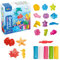 LETTERASHQP 18 Stück Knete Zubehör Knetwerkzeug Knete Zubehör Set ab 2 3 4 Jahre Kinder Knete Zubehör DIY Knetwerkzeug Unterwasserwelt Plastilin Werkzeuge Kinderspielzeug Knete Zubehör Set für Kinder