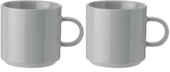 Stelton Becher 2 St Light Grey