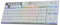 Redragon K621 Horus TKL Wireless RGB Mechanical Keyboard, 5.0 BT/2.4 Ghz/Wired Three Modes 80% Ultra-Thin Low Profile Bluetooth Keyboard w/Dedicated Media Control & Clicky Blue Switches, White