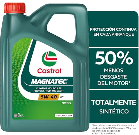 CASTROL Magnatec 5W-40 DPF, Huile Moteur, 4L