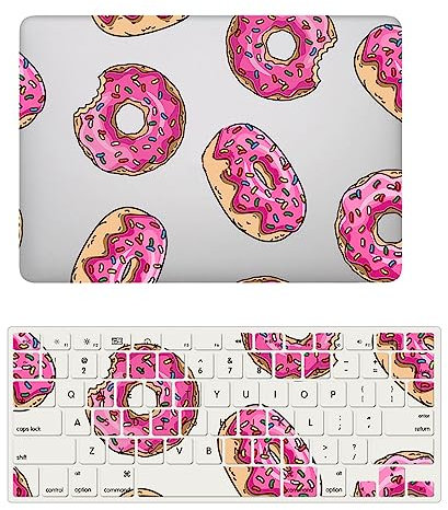 Estuche Dura para MacBook Pro 15 Pulgadas A1398 2015 2014 2013 2012 Versión con Pantalla Retina, Funda Protettiva Delgada in Plastica & Cubierta de Teclado, Rosquilla