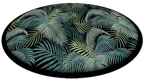 Arco Design UFO Sitzkissen Dekoratives Stuhlkissen aus wasserfestem Codura-Gewebe Ø 35 cm Rund Sitzauflage (Mallorca)