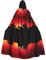 RFSHOP Beautiful White Swans on The Lake printed Unisex Adults Long Hooded Cloak Cape for Halloween carnival Cosplay Costumes,w