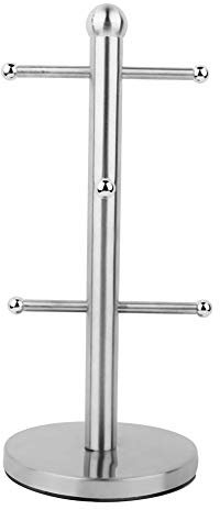 Stainless Steel Mug Holder Tree Shape Storage Tea Cup Rack Organizer
