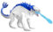 Godzilla X Kong Monsterverse 3 Inch Action Figure Basic Series - Shimo with Frost Bite Blast