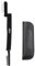 MSQ Faltbarer Wimpernkamm Metall Wimpern Kamm Separator Augenwimpern Trenner Werkzeug Wimpern Augenbrauen Mascara Pinsel Wimpernkamm Make up Pinsel