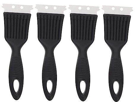 BCOATH 4stücke Draht Reinigungsbürste Für BBQ Grillpinsel Grillreinigungswerkzeuge Mit Bequemer Griffdicke Geeignet Für Meisten Grills