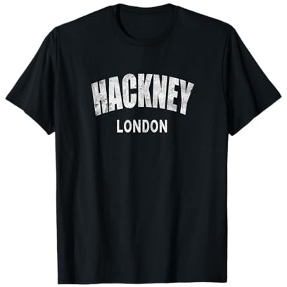Hackney London Gifts England Vintage Souvenirs Apparel T-Shirt