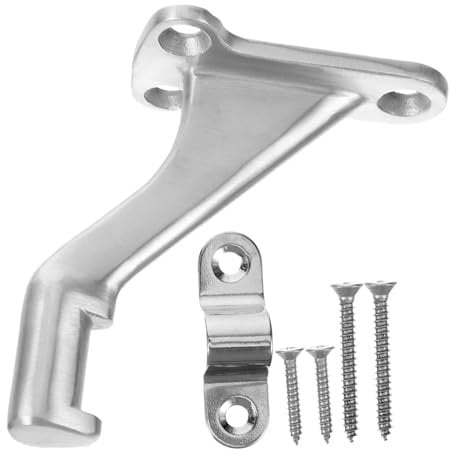 jojofuny Geländer Halterung Für Treppen Handlauf Unterstützung Aus Robuste Treppenhalterung Für Außen Und Innentreppen Einfach Zu Installierende Handlaufhalterung