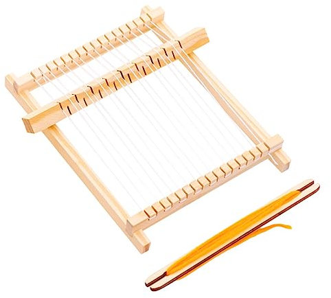 GRADENEVE Junge Mädchen DIY Webstuhl Weben Spielzeug Handgemachter Strickstuhl Frühpädagogisches Spielzeug Wolle Für Junge Mädchen Konzentration Und Kreativität