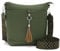 Sasrymnl große umhängetasche damen mittelgroß dunkelgrün handtasche damen mittelgroß handtasche damen groß Veganes Leder crossbody bag damen groß