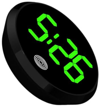 Digitale Uhr für das Armaturenbrett, Auto-Uhr, Auto-Armaturenbrett, Auto-Nachtuhr, mit Touch-Steuerung, Auto-Uhr