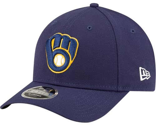 New Era 9Forty M-Crow Cap - Authentic Milwaukee Brewers